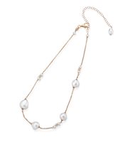 Collana Lelune Donna LELUNE GLAMOUR in Argento Perla LGNK390.1